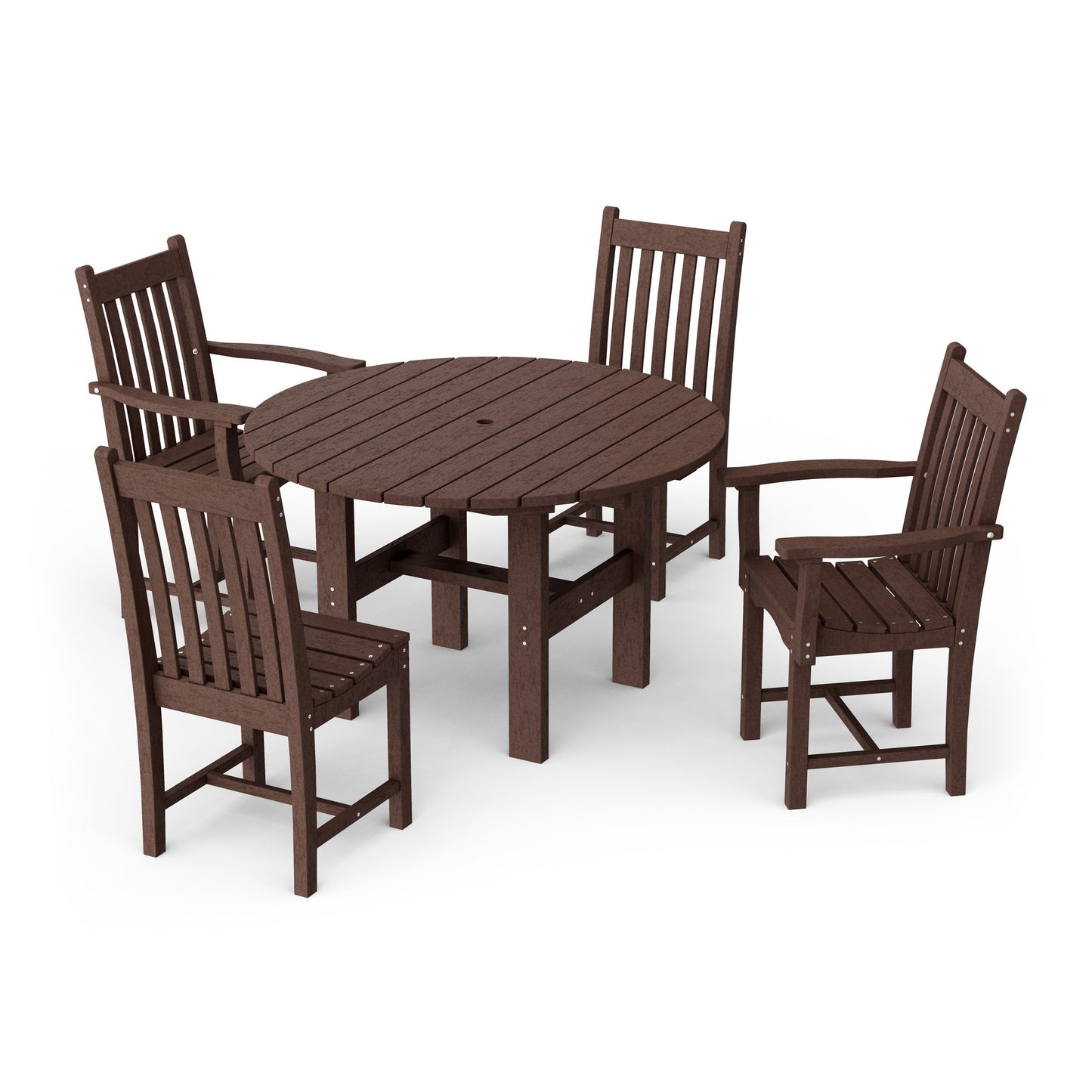 Classic 5-Piece Round Dining Set