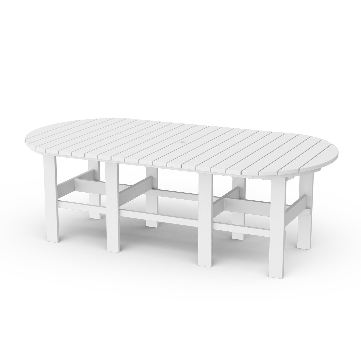 Classic 44" x 84" Oval Dining Table