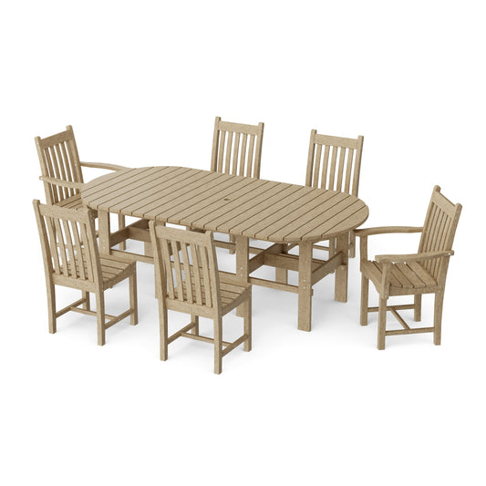 Classic 7-Piece Oval Dining Set