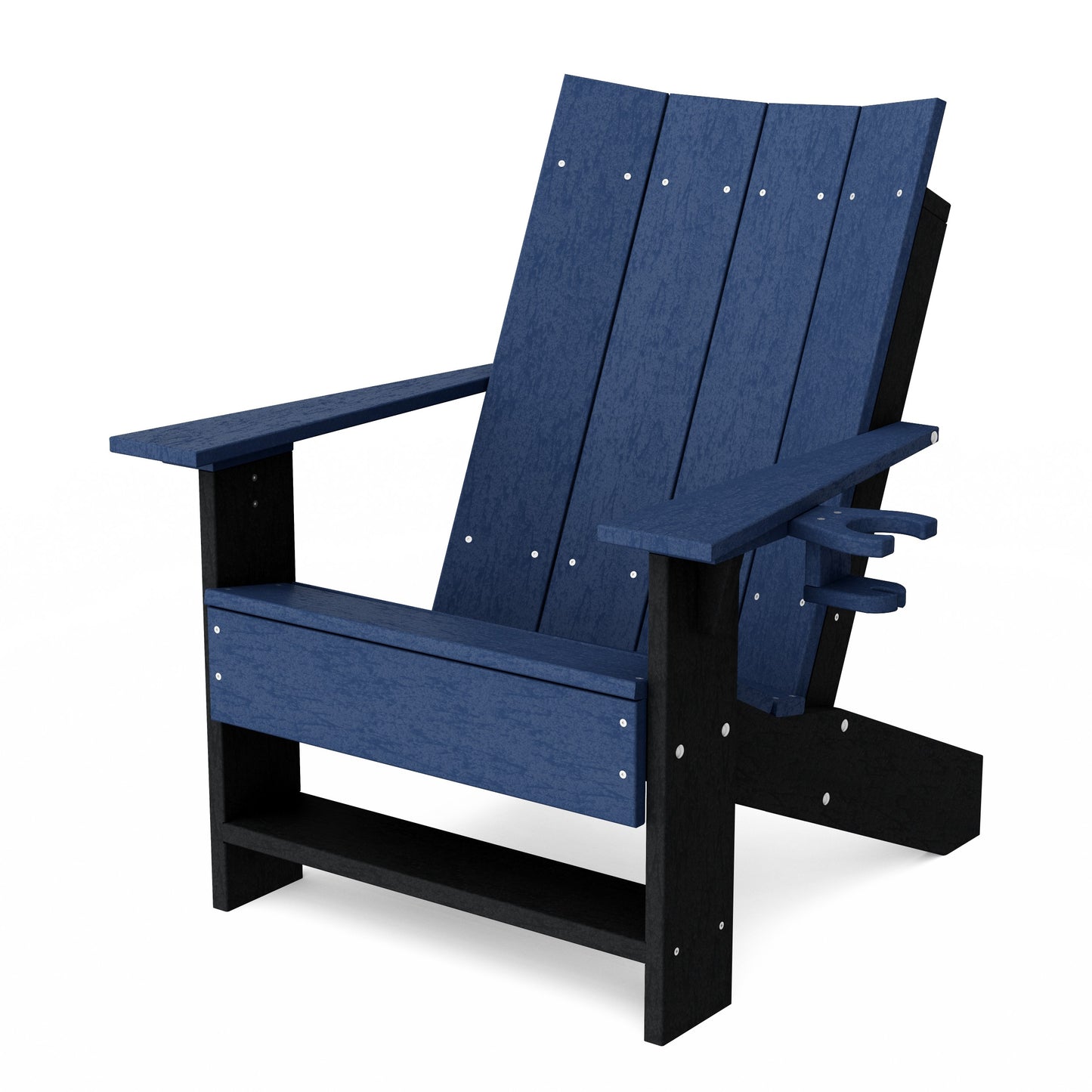 Contemporary Modern Adirondack Chair with Cup Holder