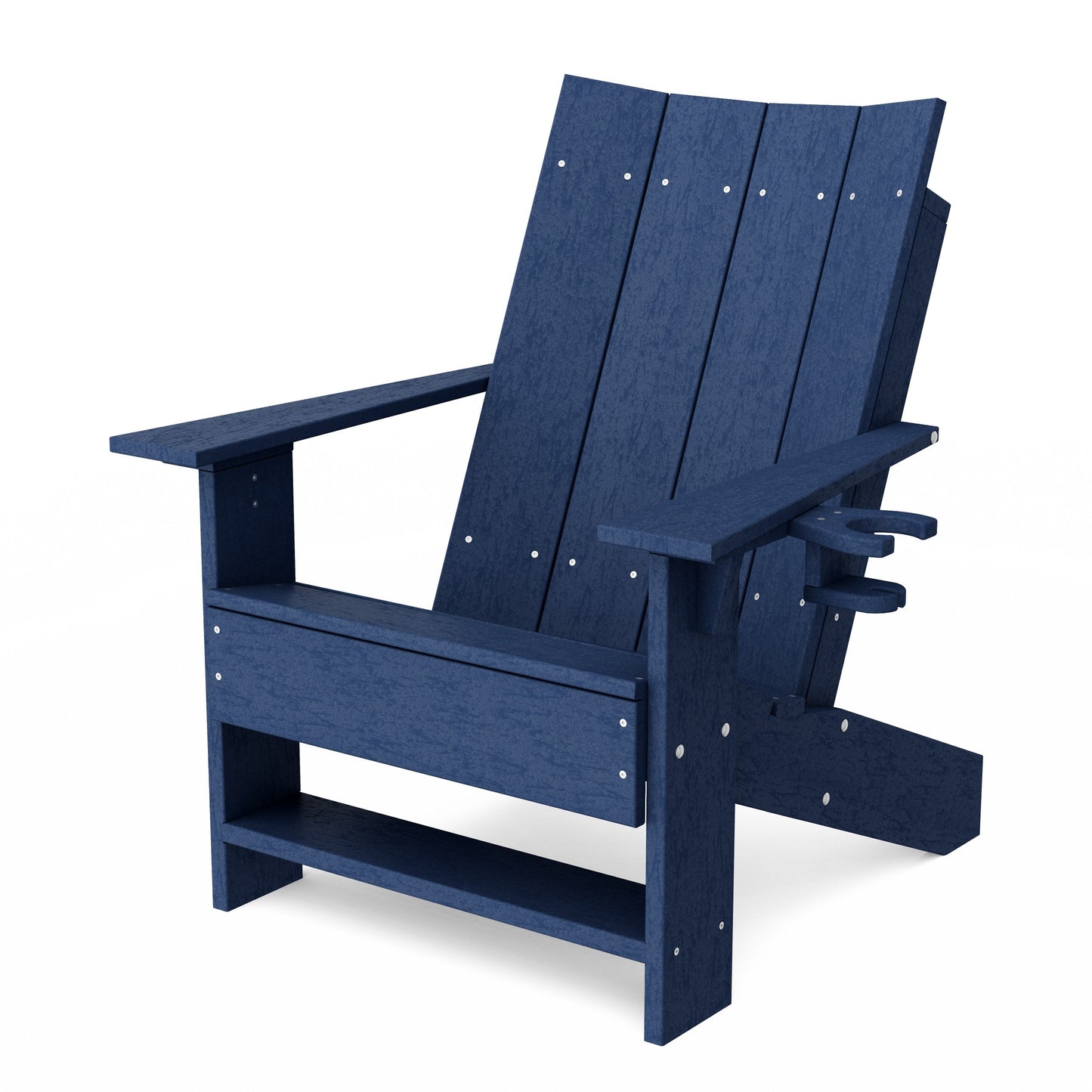 Contemporary Modern Adirondack Chair with Cup Holder