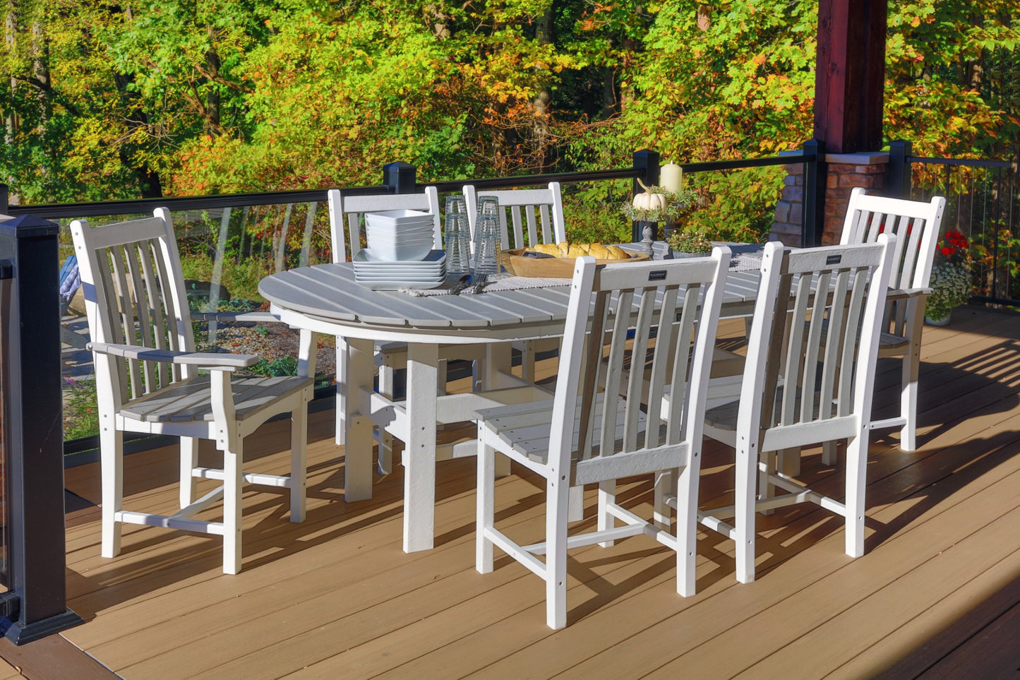 Classic 7-Piece Oval Dining Set