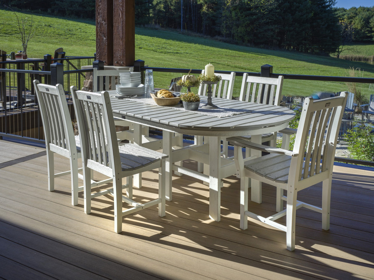 Classic 7-Piece Oval Dining Set