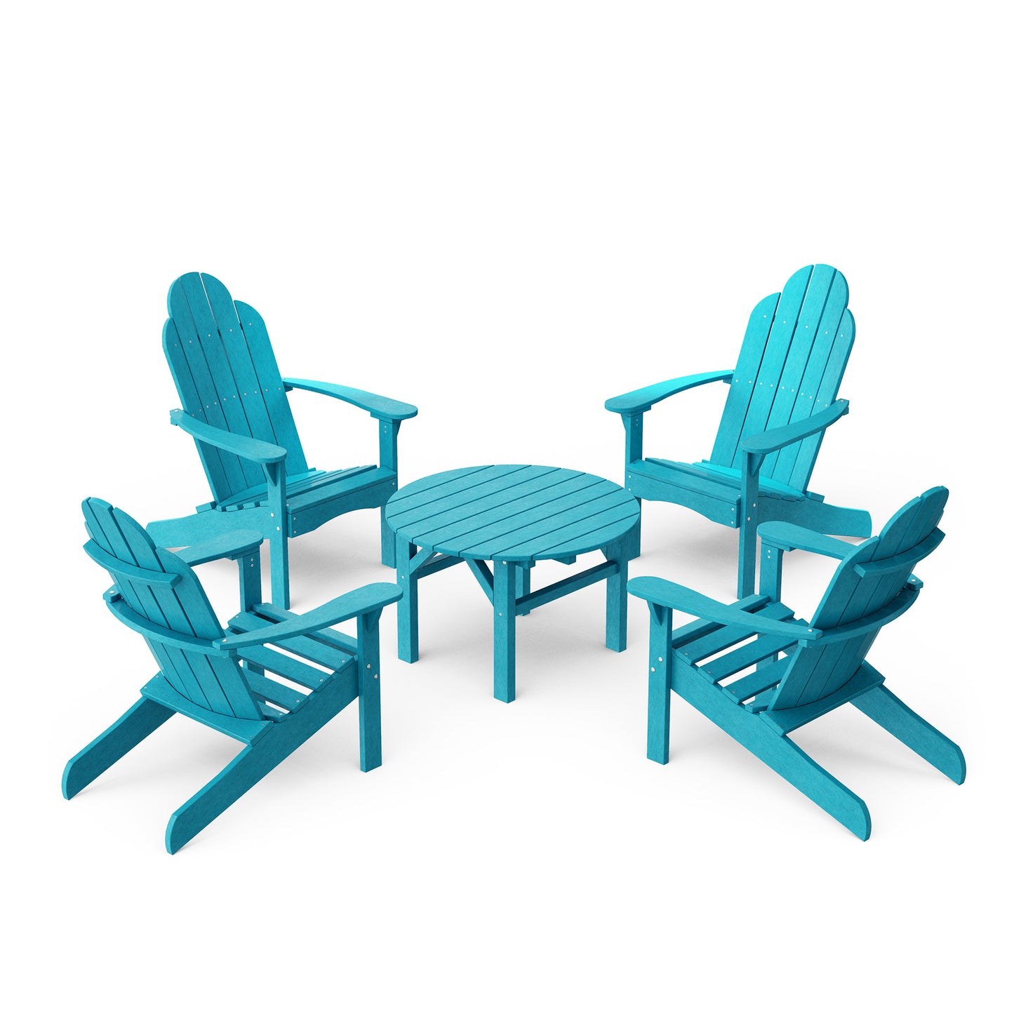 Classic 5-Piece Adirondack Conversation Set