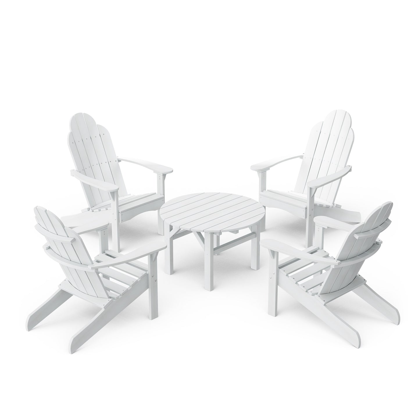 Classic 5-Piece Adirondack Conversation Set