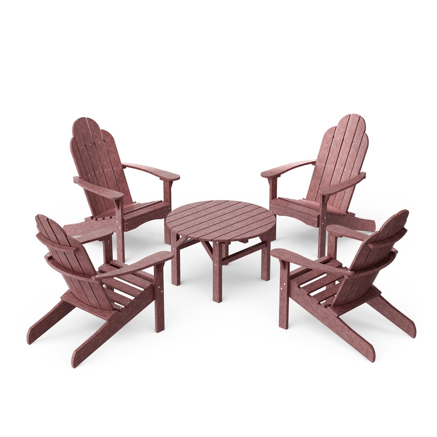 Classic 5-Piece Adirondack Conversation Set
