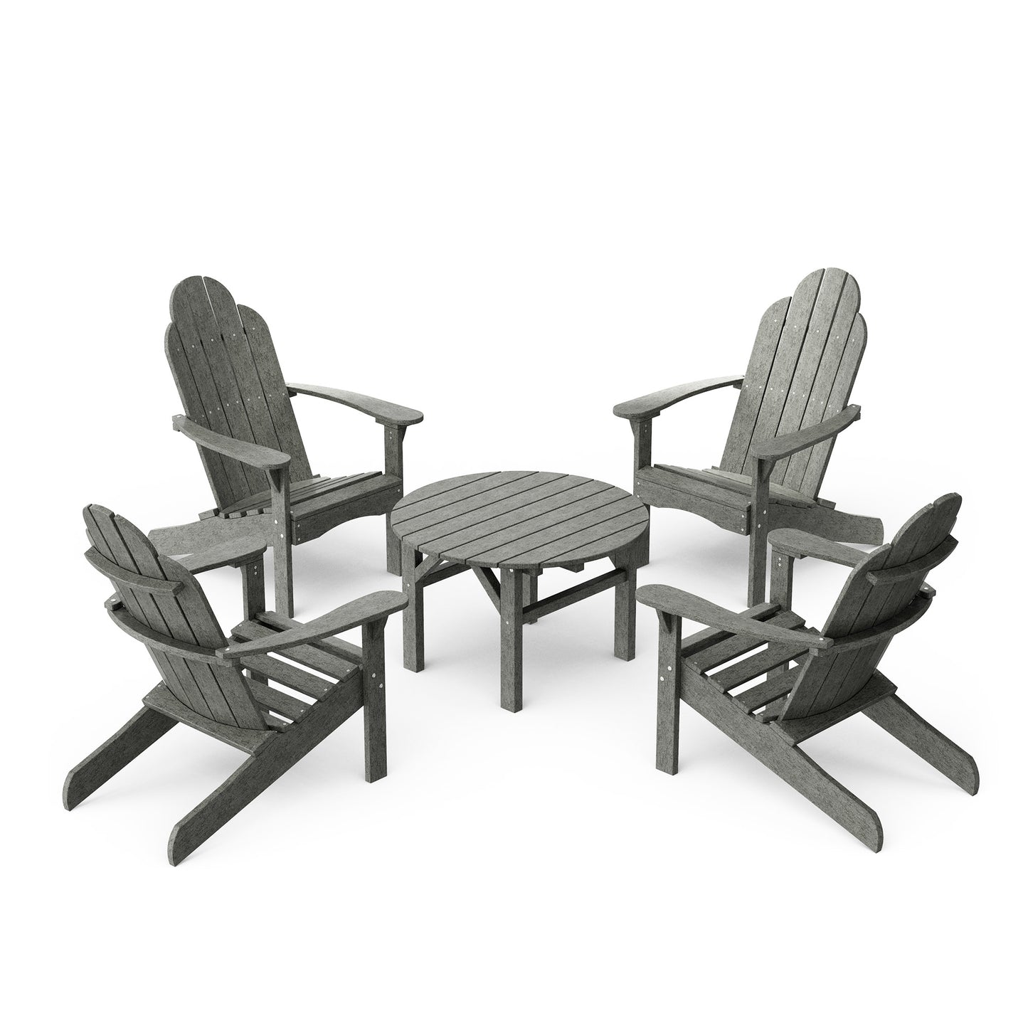 Classic 5-Piece Adirondack Conversation Set