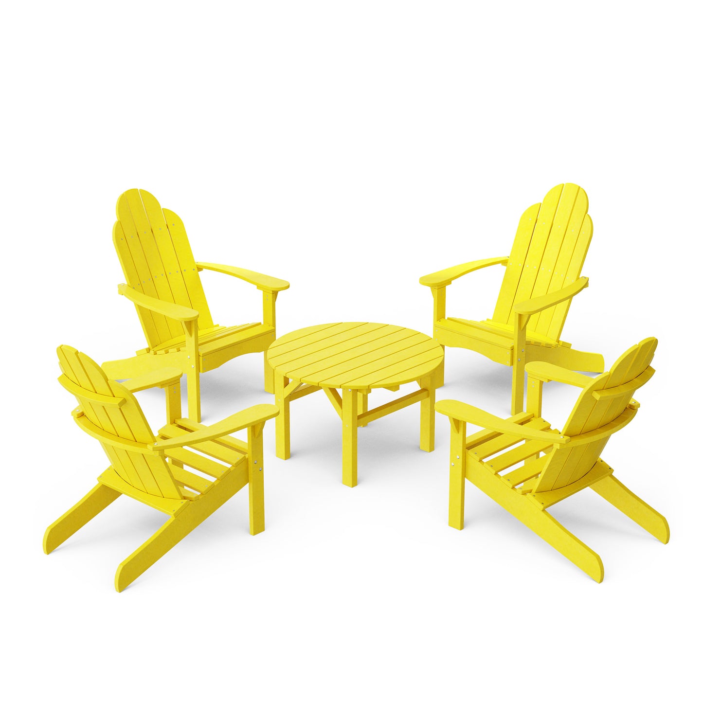 Classic 5-Piece Adirondack Conversation Set