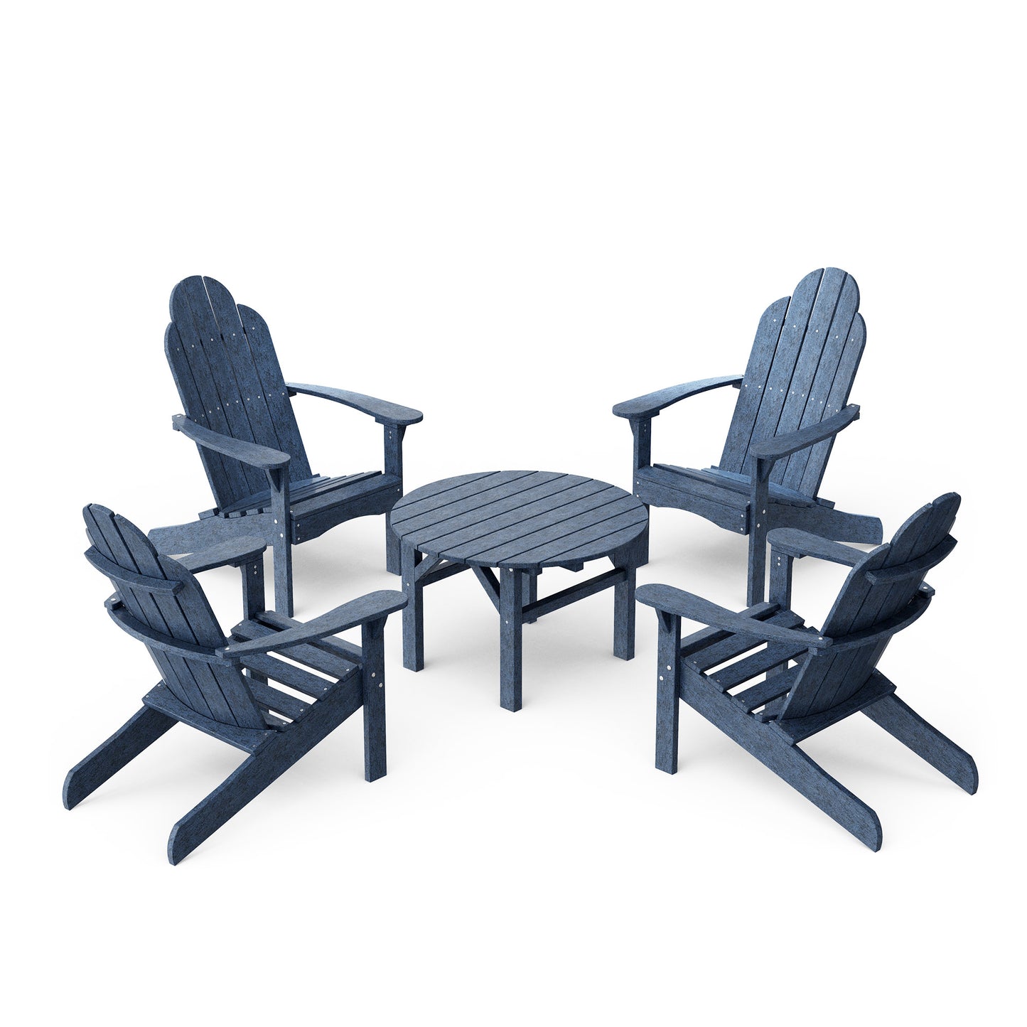 Classic 5-Piece Adirondack Conversation Set