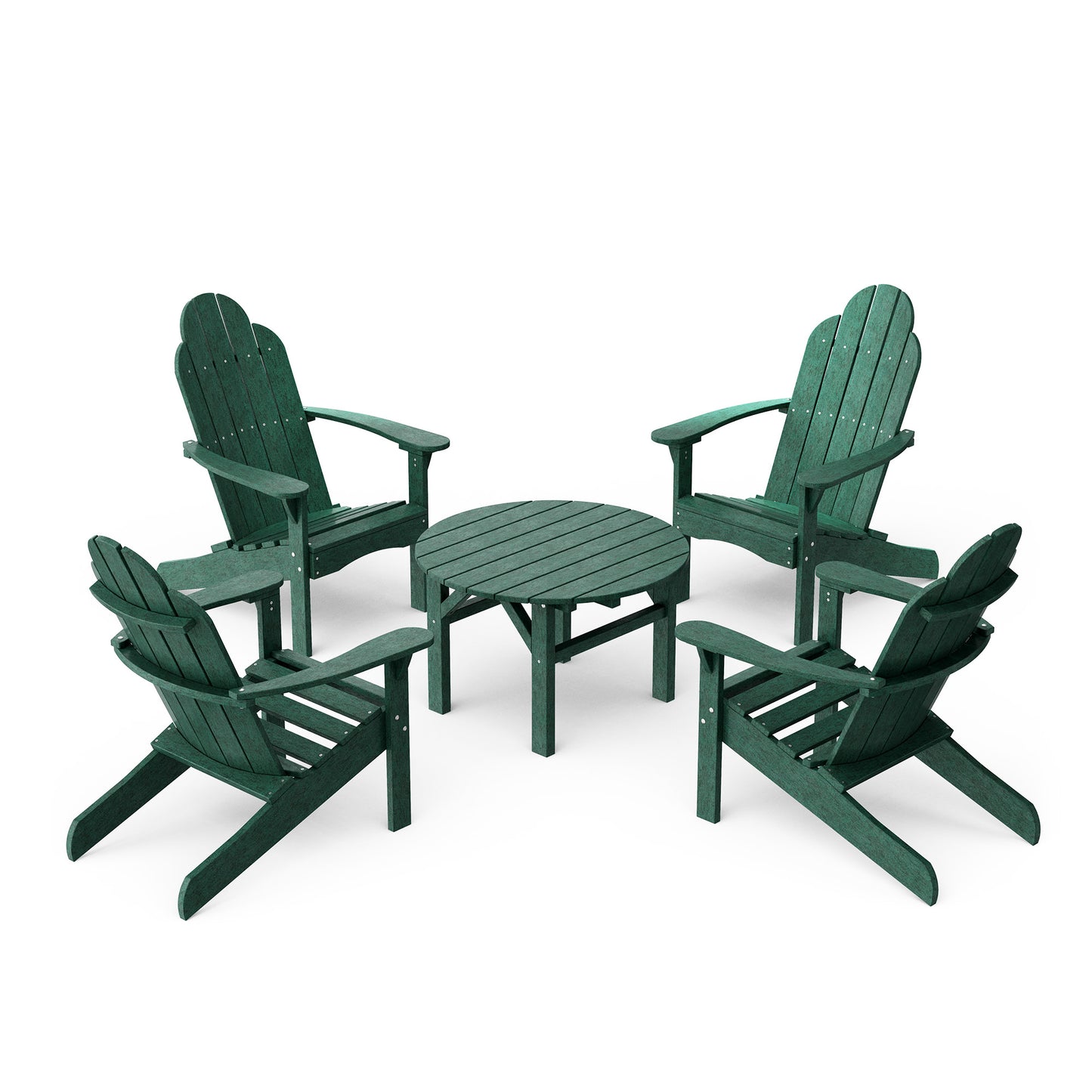 Classic 5-Piece Adirondack Conversation Set