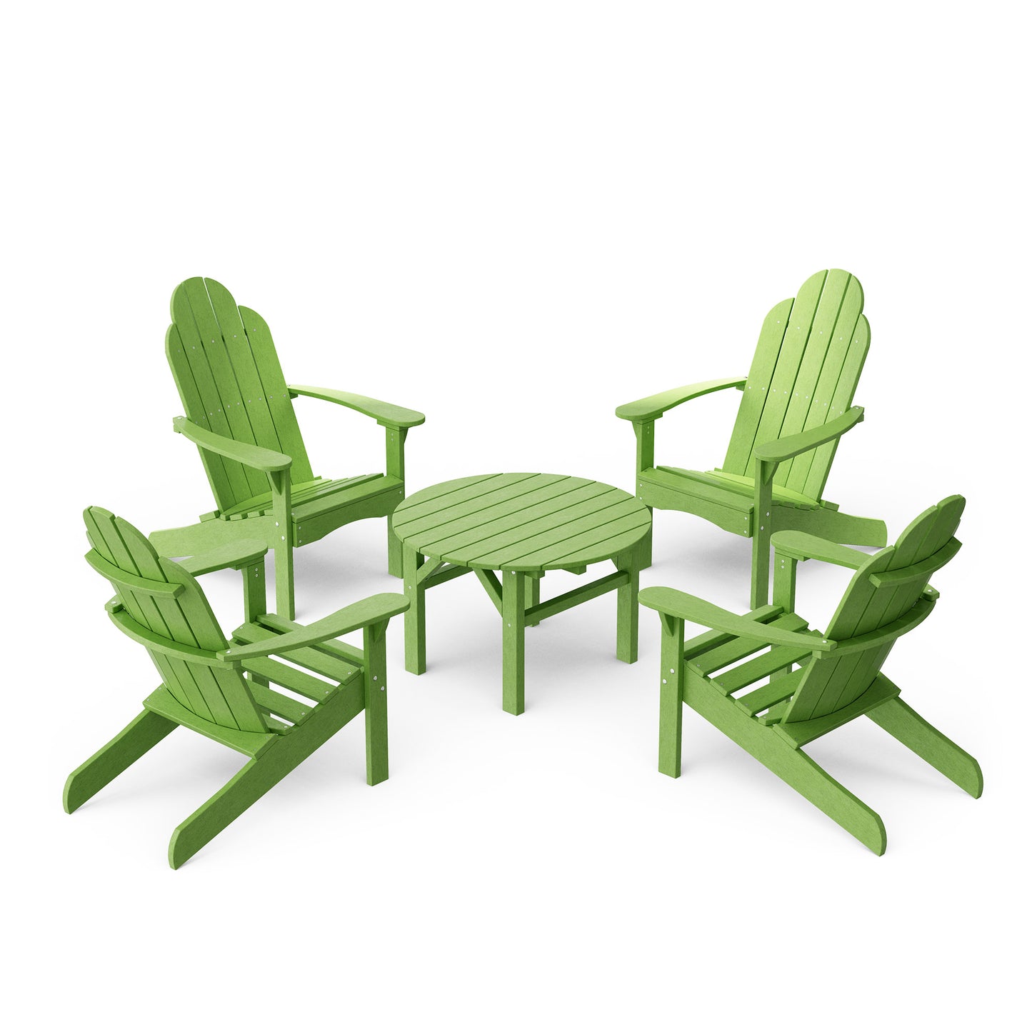 Classic 5-Piece Adirondack Conversation Set