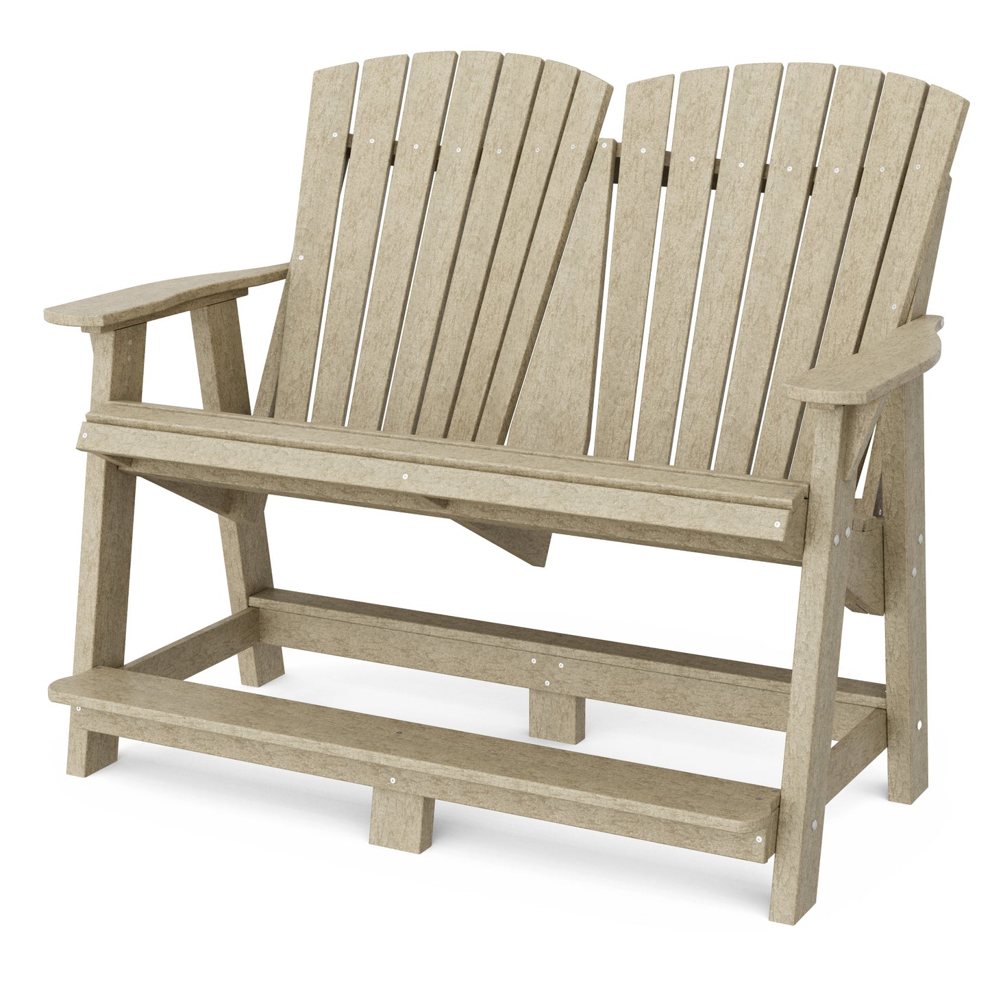 Heritage Tall Adirondack Bench