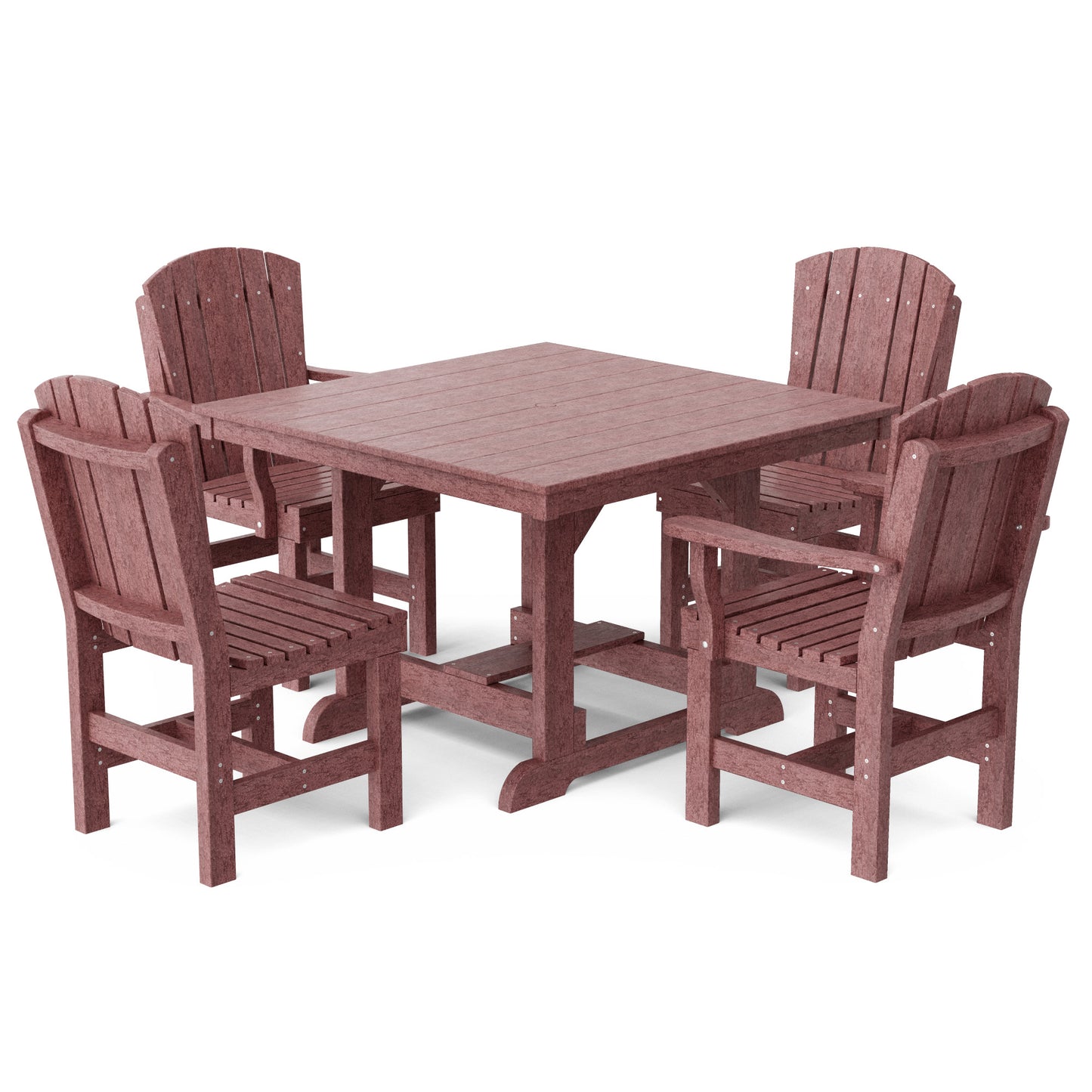 Heritage 5-Piece Square Dining Set