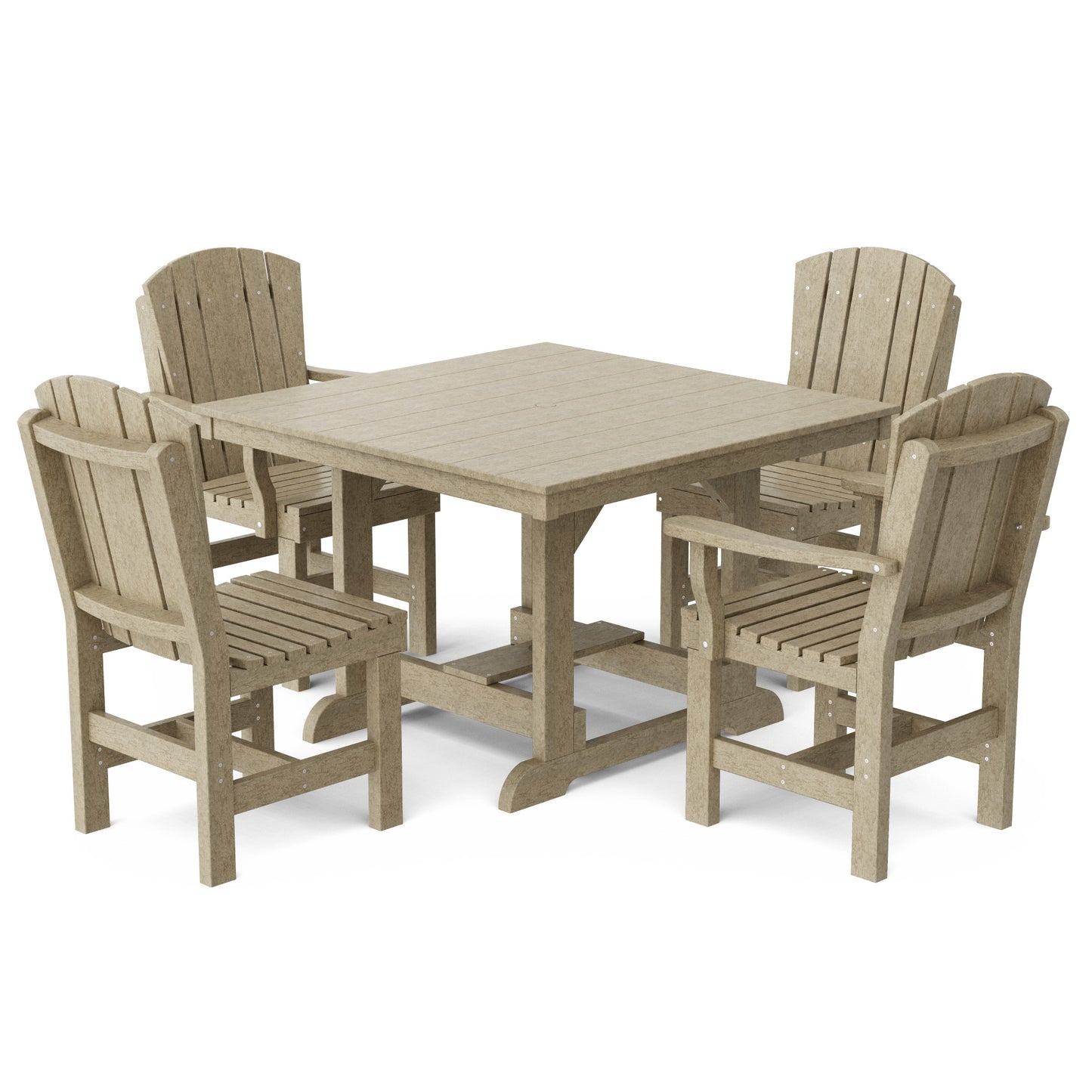 Heritage 5-Piece Square Dining Set