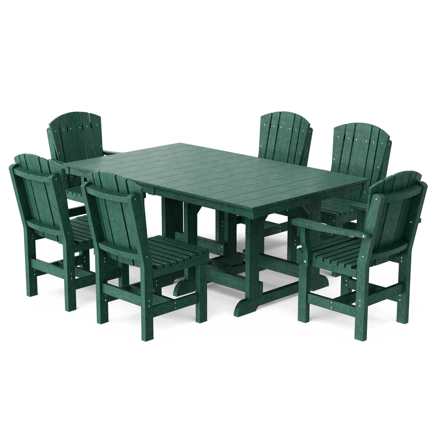 Heritage 7-Piece 44" x 72" Dining Set