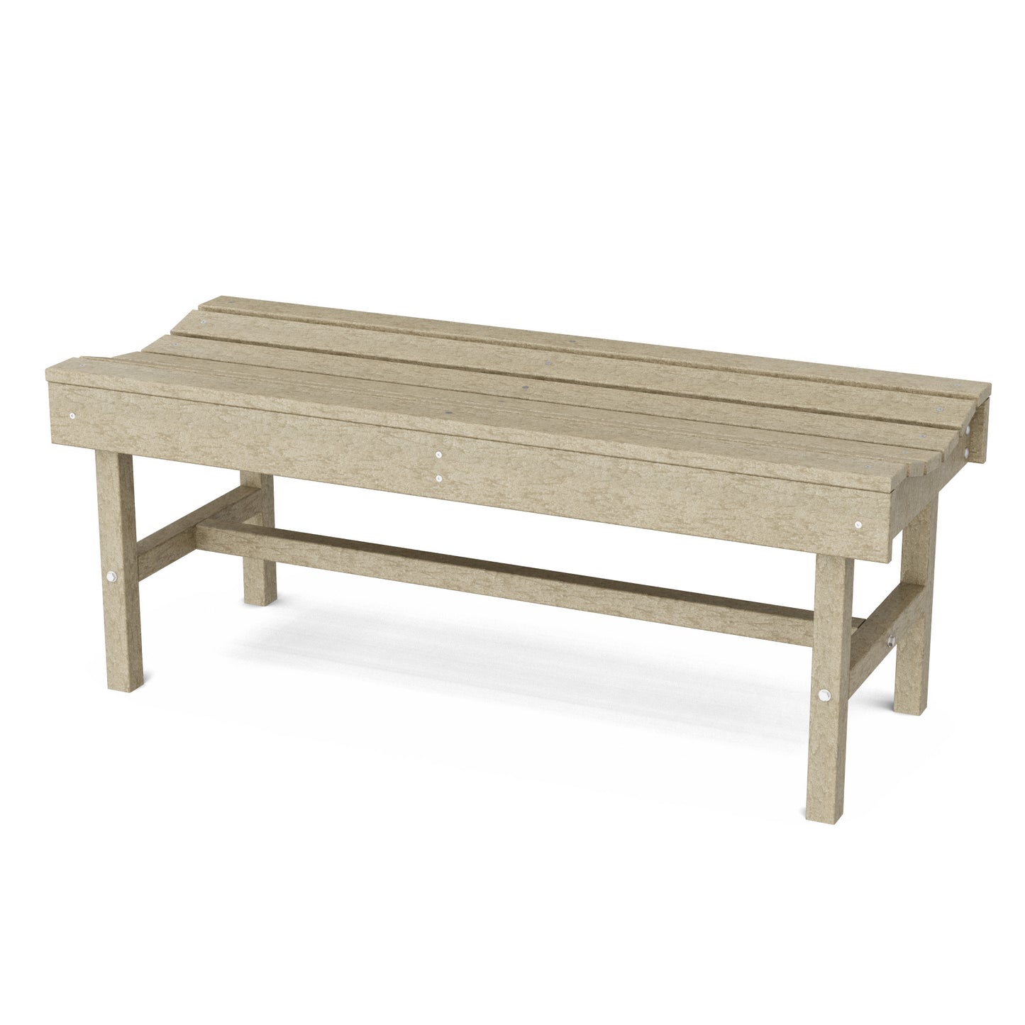 Classic 48" Garden Backless Bench