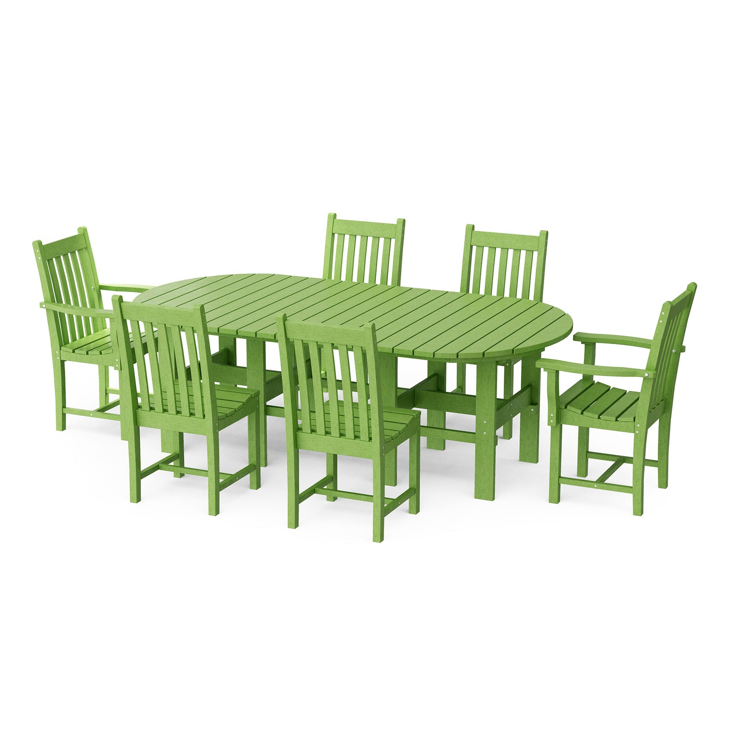 Classic 7-Piece Oval Dining Set