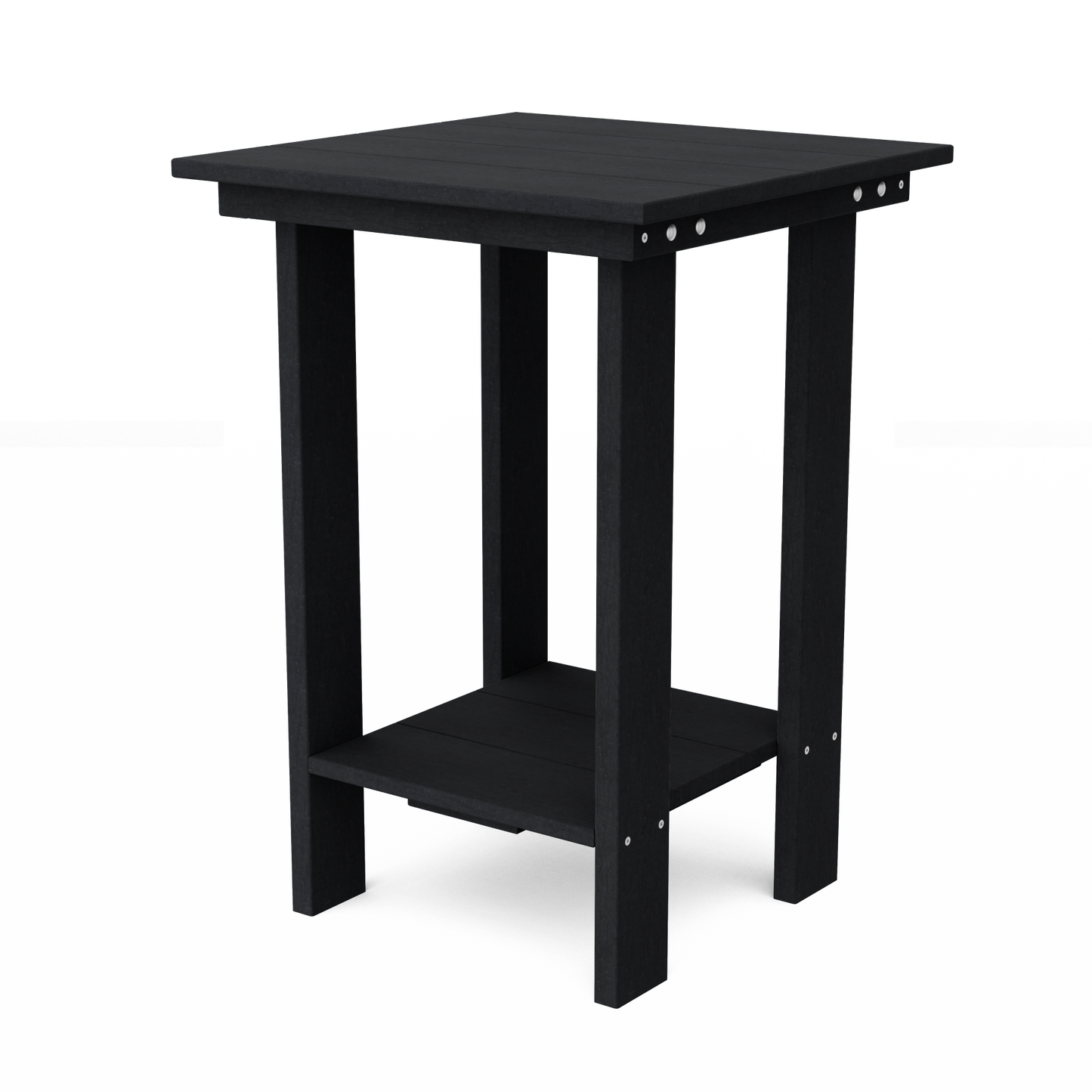 Contemporary Balcony Table, Black