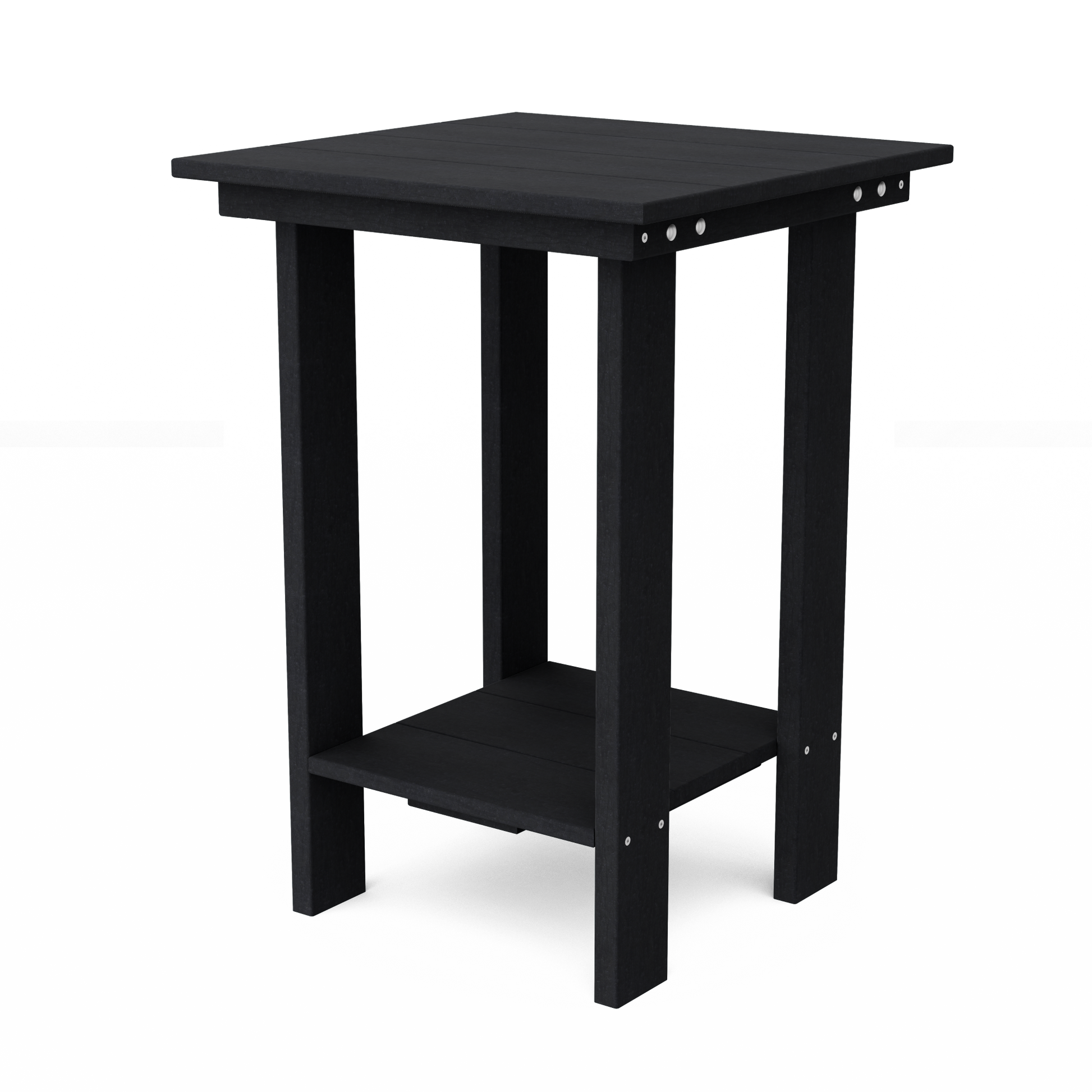 Contemporary Balcony Table, Black