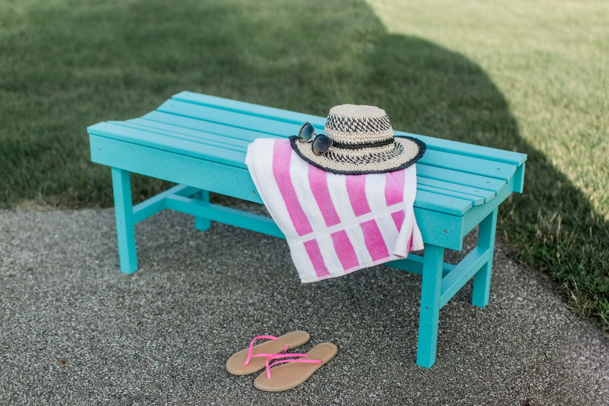 patio vineyard bench